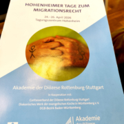 Bild des Programmhefts der Migrationsrechtstage.