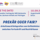 Save the date - Grafik mit dem Titel, dem Datum und den Projektlogos