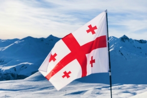 Flagge Georgiens